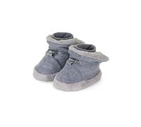 Sterntaler Jungen Baby Schuhe mit Schnurzug, Farbe: Silber melange, Größe: 17/18, Alter: 6-9 Monate, Artikel-Nr.: 5101620