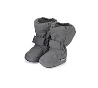 Sterntaler Jungen Baby sko Stiefel, Grau(Anthrazit Melange), 17/18 EU
