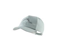 Sterntaler Basecap mit Saurier Stickerei - Jungen Baseball Cap aus Baumwolle mit Wabenstruktur - Sommer Cappy elastisch mit Gummizug - Sportive Baby und Kinder Schirmkappe, steingrün, Größe 47