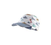 Sterntaler Basecap U-Boote - Jungen Schirmmütze aus Flammgarn Jersey mit Druck - Sommer Baseball Cap elastisch mit Gummizug - Sportive Baby und Kinder Schirmkappe, UV-Schutz 50+, lichtgrau, Größe 45