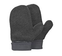 Sterntaler - Jungen Fäustlinge Handschuhe Fleece mit Klettverschluss, anthrazit mel. - 4301620, Größe 1