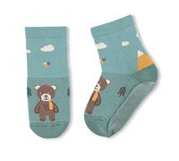 Sterntaler Jungen Fli Fli Air Hausschuh Socken, Helltürkis, 20 EU
