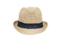 Sterntaler Jungen Kinderstrohhut Locker Hut, sand, 47