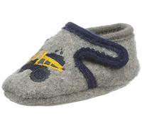 Sterntaler Jungen-Krabbel und Hausschuhe mit Ziehhilfe, Farbe: Rauchgrau, Größe: 17/18, Alter: 6-12 Monate, Art. Nr.: 5302065