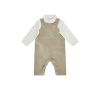 Sterntaler 2-tlg. Set Nicki-Latzhose und Shirt langarm Cordoptik 68 salbei/natur