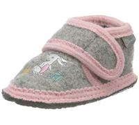 Sterntaler Jungen Mädchen Hausschuh Slipper, rauchgrau, 21/22 EU