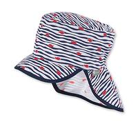 Sterntaler Jungen Schirmmütze mit Nackenschutz 1612040 Mütze, Blau (Marine 300), X-Small (Herstellergröße: 51)