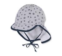 Sterntaler Jungen Sonnenhut Schirmmütze mit Nackenschutz Sterne