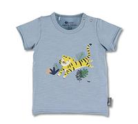 Sterntaler Jungen T-Shirt, Kurzarm-Shirt, Alter: 6-9 Monate, Größe: 74, Blau