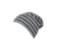 Sterntaler Jungen Wende-Slouch-Beanie Ringel Mütze, Tintenblau, 55