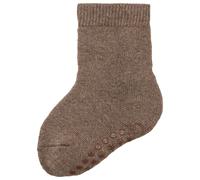 Sterntaler - Kid's ABS Woll-Socken Uni - Hüttenschuhe, Gr. 23-24, braun (BraunMelange)