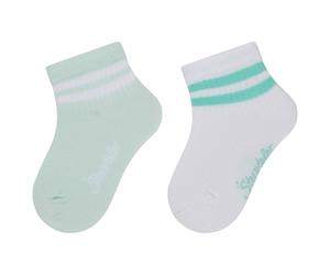 Sterntaler - Kid's Active Socken DP Kurz - Multifunktionssocken, Gr. 22, grau (Hellmint)