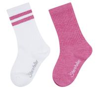 Sterntaler - Kid's Active Socken DP Lang - Multifunktionssocken, Gr. 27-30, rosa/weiß (PinkMelange)