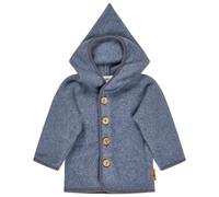 Sterntaler - Kid's Babyjacke Fleece - Fleecejacke, Gr. 68, grau (Samtblau)