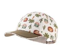 Sterntaler - Kid's Baseball-Cap Tiere - Cap, Gr. XXS 47 cm, beige (Ecru)
