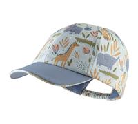 Sterntaler Basecap Safari - Jungen Baseball Cap aus Flammgarn Jersey mit Allover Druck - Sommer Cappy elastisch mit Gummizug - Sportive Baby und Kinder Schirmkappe, UV-Schutz 50+, eisgrün, Größe 53