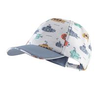 Sterntaler Basecap U-Boote - Jungen Schirmmütze aus Flammgarn Jersey mit Druck - Sommer Baseball Cap elastisch mit Gummizug - Sportive Baby und Kinder Schirmkappe, UV-Schutz 50+, lichtgrau, Größe 45