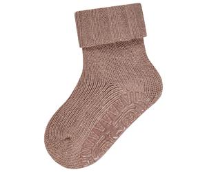 Sterntaler - Kid's Fliesen Flitzer Wolle - Hüttenschuhe, Gr. 31-32, braun (Taupe)