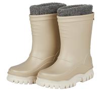 Sterntaler Jungen Unisex Kinder Uni gefüttert Gummistiefel, beige, 27 EU