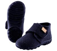Sterntaler - Kid's Hausschuh Uni - Hüttenschuhe, Gr. 22, blau/schwarz (Marine)