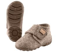 Sterntaler Krabbel-und Hausschuhe mit Klettverschluss 26 braun
