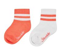 Sterntaler Sportsocken Kurz Doppelpack Coolmax leuchtorange - Junge,Mädchen - Gr. 17/18