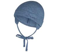 Sterntaler - Kid's OCS Beanie Melange - Mütze, Gr. 45 cm, blau (TintenblauMelange)