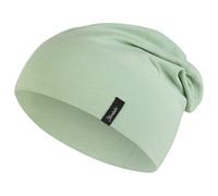 Sterntaler OCS Beanie Uni - Lässige Slouch Beanie Mütze aus Singlejersey (Bio) - weiche Unisex Kopfbedeckung, variabel tragbar - Baby und Kinder Übergangsmütze - eisgrün, Größe 53