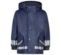 Sterntaler - Kid's Regenjacke Gefüttert - Regenjacke, Gr. 74, blau (Marine/Zacken)