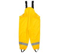 Sterntaler - Kid's Regenträgerhose Ungefüttert - Regenhose, Gr. 104, gelb (Mattgelb)