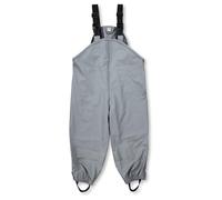 Sterntaler - Kid's Regenträgerhose Ungefüttert - Regenhose, Gr. 122, grau (Mittelgrau)