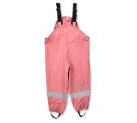 Sterntaler Baby Unisex Regenhose Kinder Träger Regenträgerhose - Regenhose Kinder - Wasserdicht mit Druckknopf und verschweißten Nähten - rosa, 74