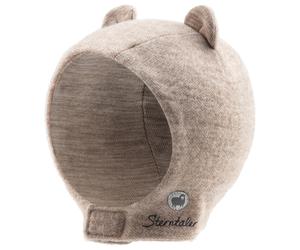 Sterntaler - Kid's Schalmütze Wolle mit Ohren - Mütze, Gr. 49 cm, braun (Sand)