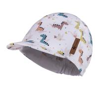 Sterntaler - Kid's Schirmmütze Dino - Cap, Gr. 47 cm, grau (White)