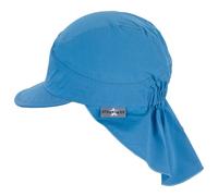 Sterntaler - Kid's Schirmmütze mit Nackenschutz Uni - Cap, Gr. 49 cm, blau (VelvetBlue)