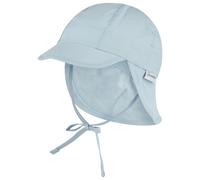 Sterntaler - Kid's Schirmmütze Nacken Basic - Cap, Gr. 39 cm, grau (Hellblau)