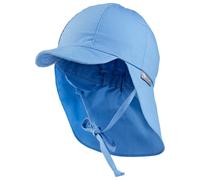 Sterntaler - Kid's Schirmmütze Nacken - Cap, Gr. 47 cm, blau (Samtblau)