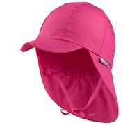 Sterntaler Schirmmütze mit Nackenschutz zum Schnüren in pink, Gr. 47, maedchen