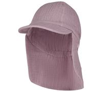 Sterntaler - Kid's Schirmmütze Nacken Musselin - Cap, Gr. 49 cm, rosa (Pastellviolett)