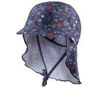 Sterntaler - Kid's Schirmmütze Nacken Unterwasser - Cap, Gr. 47 cm, blau/grau (Blau)