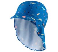 Sterntaler - Kid's Schirmmütze Nacken Weltraum - Cap, Gr. 45 cm, blau (Königsblau)