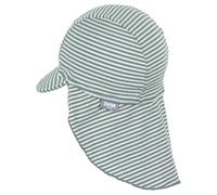 Sterntaler - Kid's Schirmmütze Nackenschutz Hai - Cap, Gr. 47 cm, grau (MatteGreen)