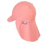 Sterntaler - Kid's Schirmmütze Nackenschutz Herz - Cap, Gr. 47 cm, rot (LightPink)