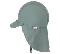 Sterntaler - Kid's Schirmmütze Nackenschutz mit Kordel - Cap, Gr. 43 cm, türkis (MatteGreen)