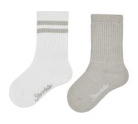 Sterntaler Active Socken lang Doppelpack Coolmax hellgrau melange - Junge,Mädchen - Gr. 17/18