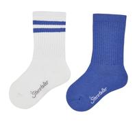 Sterntaler Socken Doppelpack Coolmax Rippe - Baby und Kindersocken - klassische Rippstruktur - Sport Socke - klimaregulierend - optimale Passform - 2er Pack Unisex Strümpfe - kobaltblau, Größe 34