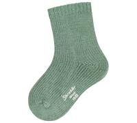 Sterntaler - Kid's Socken Wolle Handmade look - Multifunktionssocken, Gr. 34, grün (Grün)