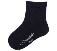 Sterntaler - Kid's Socken Wolle - Merinosocken, Gr. 13-14, schwarz (Marine)