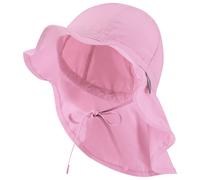 Sterntaler Sonnenhut BASIC SOMMER – Nackenschutz & UV‑Schutz 50+ – hellrosa Gr. 47