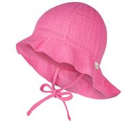 Sterntaler - Kid's Sonnenhut Uni - Hut, Gr. 43 cm, rosa (Magenta)